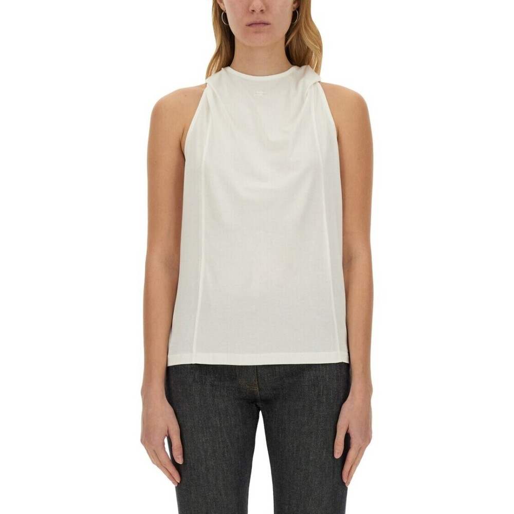 Courrèges Relaxed Fit White Top